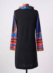 Robe mi-longue noir MALOKA pour femme seconde vue