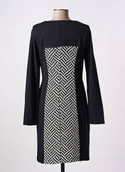 Robe mi-longue noir MALOKA pour femme seconde vue