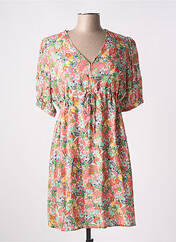 Robe mi-longue rose C'EST BEAU LA VIE pour femme seconde vue