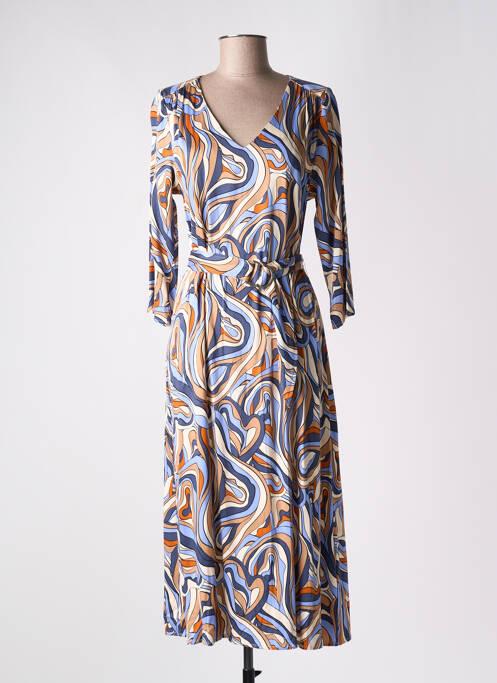 Robe longue bleu LOLA ESPELETA pour femme