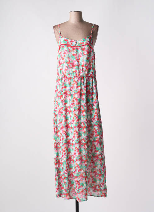 Robe longue rouge C'EST BEAU LA VIE pour femme