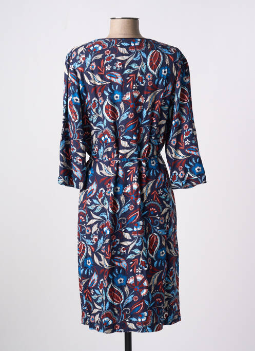 Robe mi-longue bleu GRIFFON pour femme