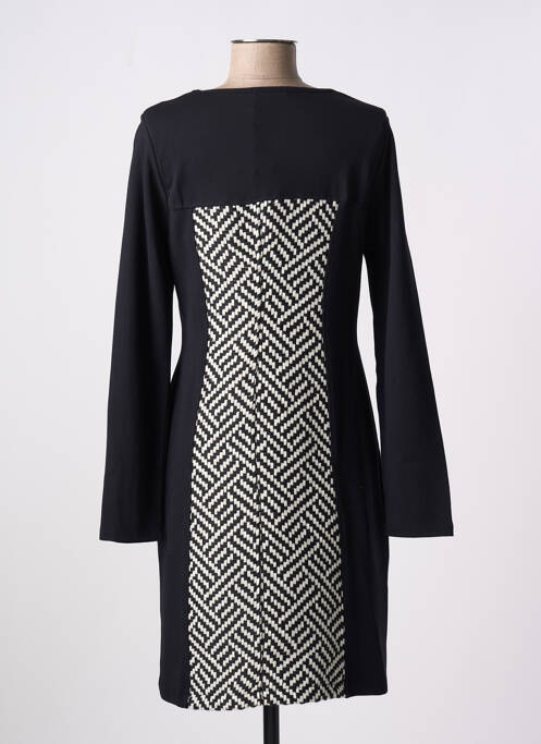 Robe mi-longue noir MALOKA femme