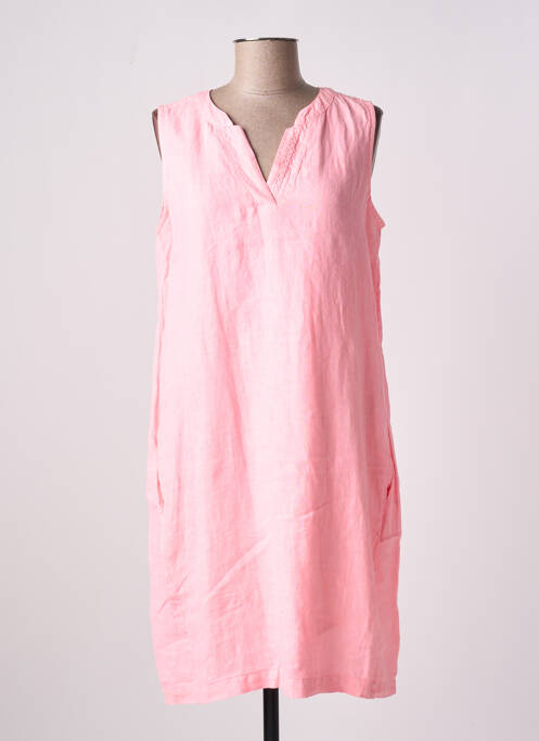 Robe mi-longue rose CECIL pour femme