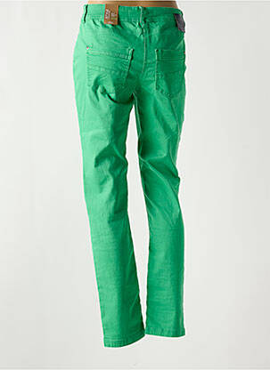 Jeans coupe slim stretch taille normale vert CECIL femme