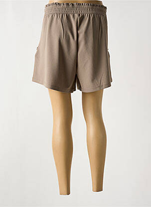 Short taille normale taille normale marron JACQUELINE DE YONG femme