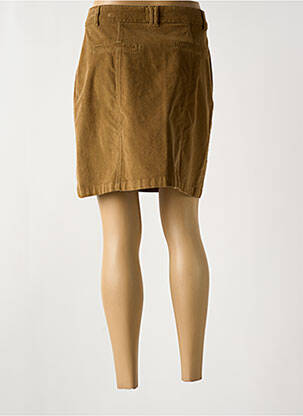 Jupe courte poches marron LOLA ESPELETA femme
