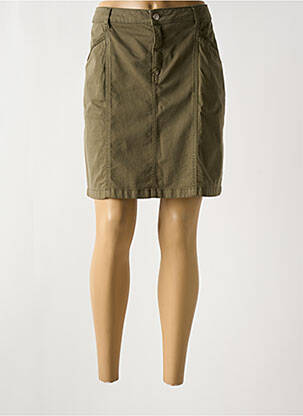 Jupe courte poches vert LOLA ESPELETA femme