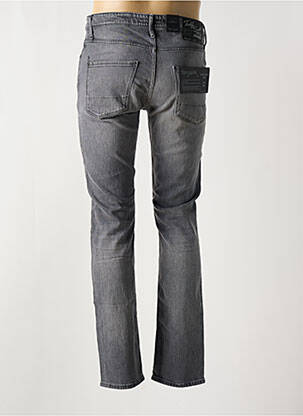 Jeans coupe droite stretch taille normale gris TEDDY SMITH homme