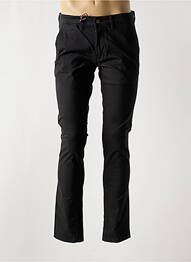 Pantalon chino tissage popeline taille normale noir TEDDY SMITH homme