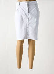 Jupe mi-longue blanc CECIL pour femme seconde vue
