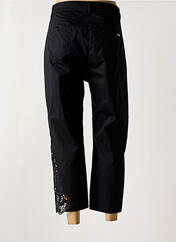 Pantalon 7/8 noir MALOKA pour femme seconde vue