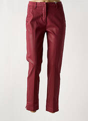 Pantalon chino rose C'EST BEAU LA VIE pour femme seconde vue