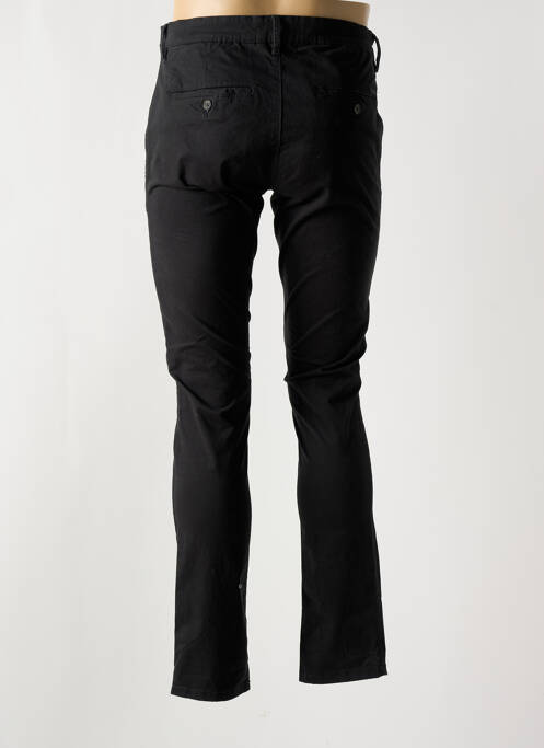 Pantalon chino tissage popeline taille normale noir TEDDY SMITH homme