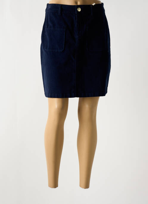 Jupe courte bleu LOLA ESPELETA pour femme