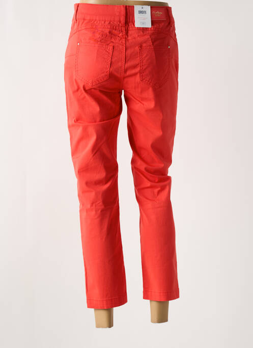 Pantalon 7/8 rouge C'EST BEAU LA VIE pour femme