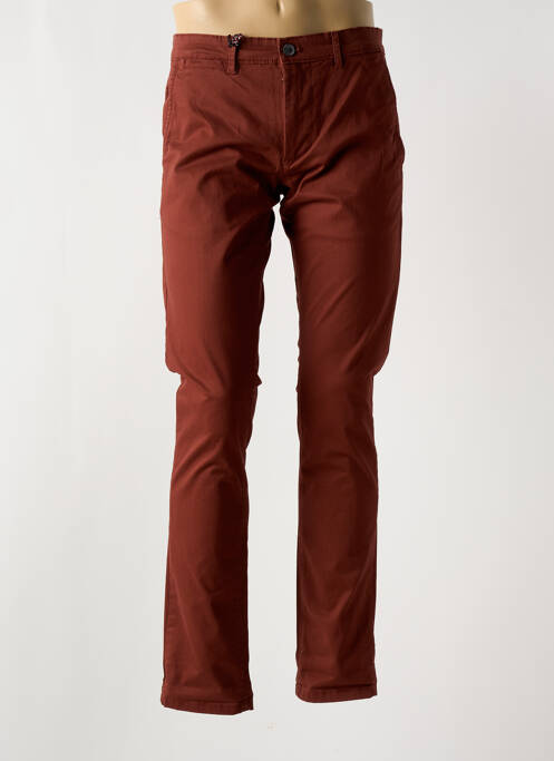 Pantalon chino marron TEDDY SMITH pour homme