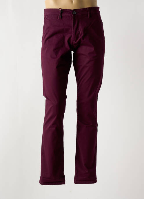 Pantalon chino violet TEDDY SMITH pour homme