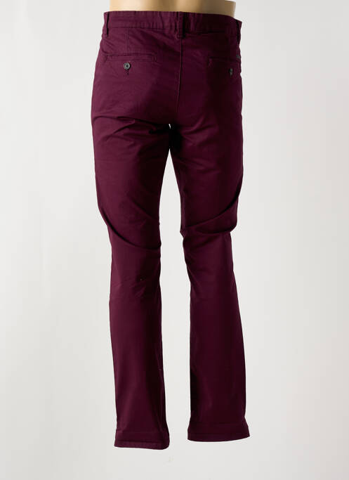 Pantalon chino violet TEDDY SMITH pour homme