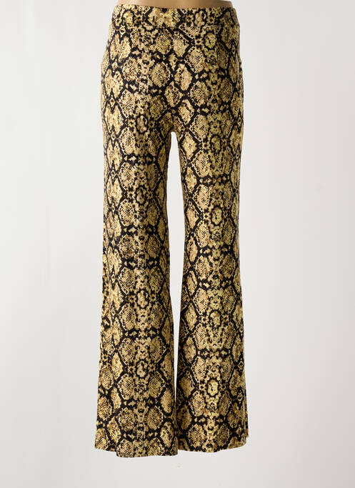 Pantalon flare beige LOLA ESPELETA pour femme