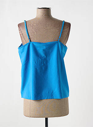 Top manches bretelles ajustables fines bretelles bleu JDY femme