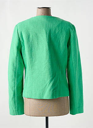 Veste chic fermeture boutonnée sur le devant vert C'EST BEAU LA VIE femme