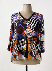 Top bleu MALOKA pour femme seconde vue