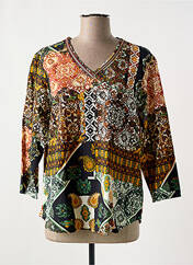 Top marron CHRISTINE LAURE pour femme seconde vue