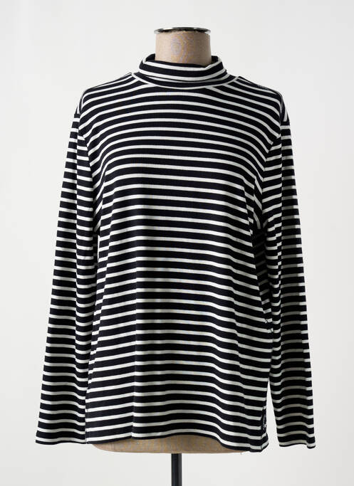 Pull col roulé noir CECIL pour femme