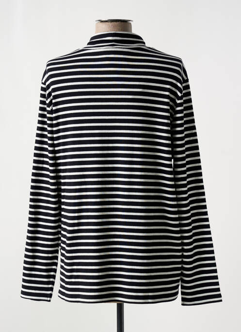 Pull col roulé noir CECIL femme