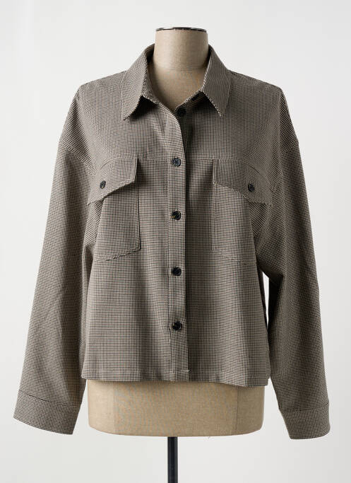 Veste casual marron C'EST BEAU LA VIE pour femme