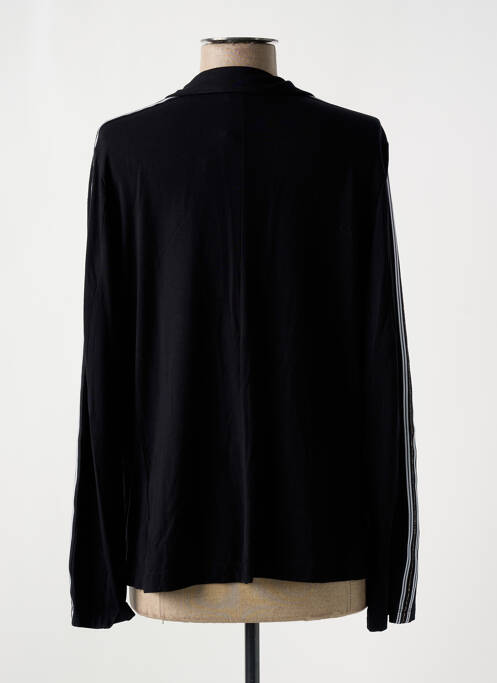 Veste casual noir MALOKA pour femme