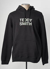Sweat-shirt à capuche noir TEDDY SMITH pour homme seconde vue