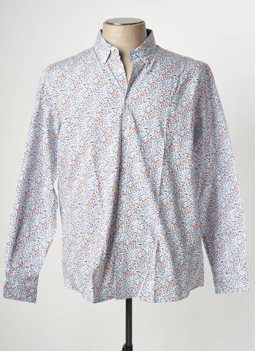 Chemise manches longues bleu CAMBRIDGE pour homme
