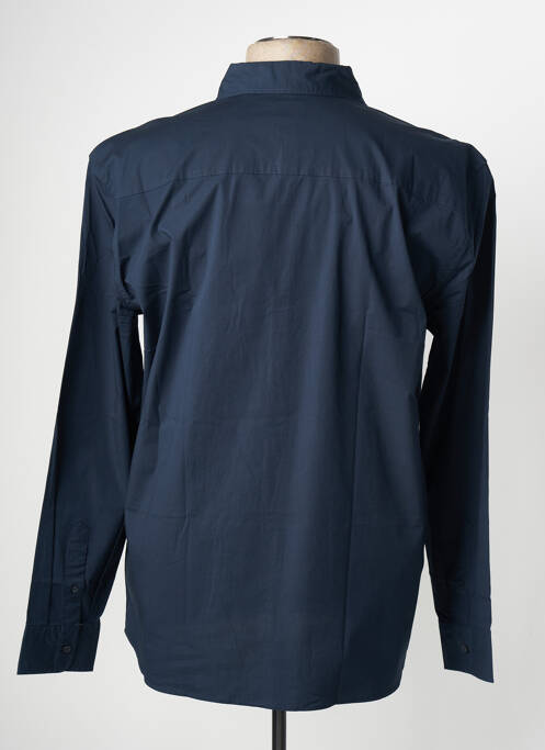 Chemise manches longues bleu MUSTANG pour homme