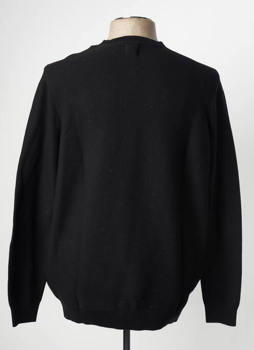 Pull col rond manches longues noir MUSTANG homme