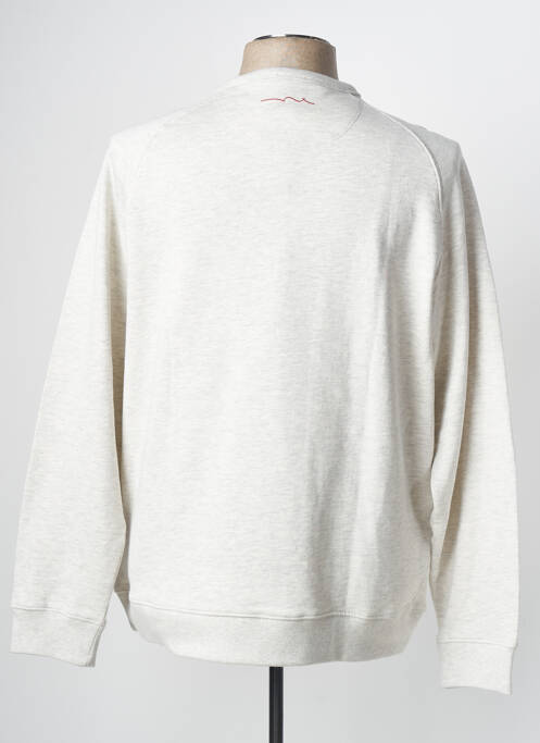 Sweat-shirt beige TEDDY SMITH pour homme