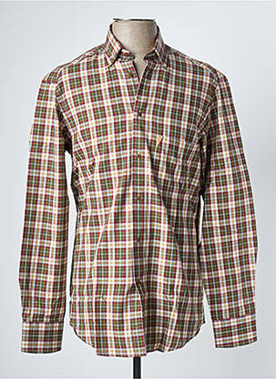 Chemise manches longues manches longues beige BANDE ORIGINALE homme