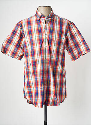 Chemise manches courtes poches rouge BANDE ORIGINALE homme