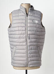 Doudoune poches sans capuche gris DEELUXE homme
