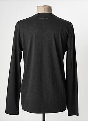 T-shirt coupe cintrée manches longues noir TEDDY SMITH homme