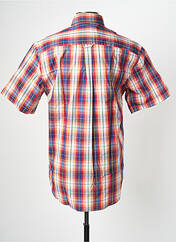 Chemise manches courtes rouge BANDE ORIGINALE pour homme seconde vue