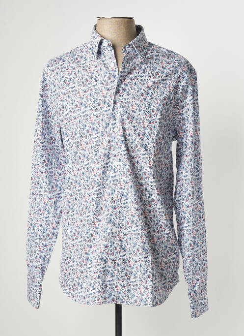 Chemise manches longues bleu CAMBRIDGE pour homme