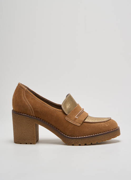 Mocassins marron MKD pour femme