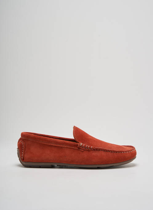 Mocassins orange NAUTILUS pour homme