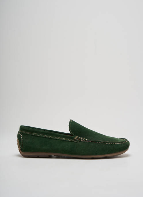 Mocassins vert NAUTILUS pour homme