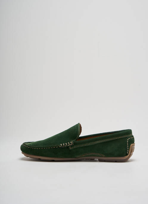 Mocassins vert NAUTILUS pour homme