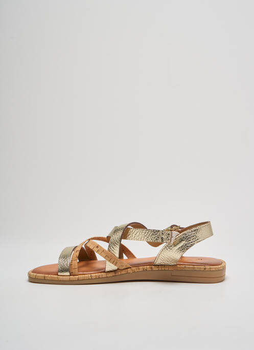 Sandales/Nu pieds or METAMORF'OSE pour femme