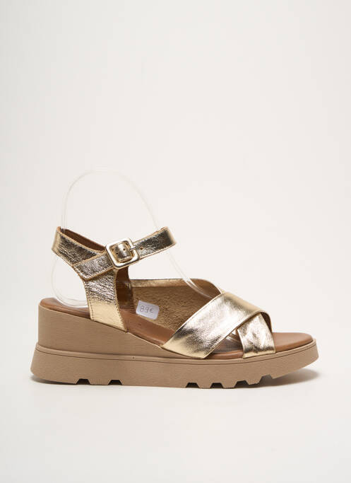 Sandales/Nu pieds or LUNE & L'AUTRE pour femme