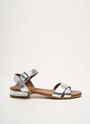 Sandales/Nu pieds argent LUNE & L'AUTRE pour femme seconde vue